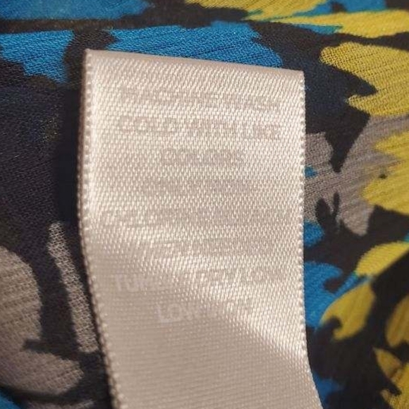 #271 Avenue Studio Blue Plaid Patterned Dressy Tank Size 18/20 - Picture 11 of 12